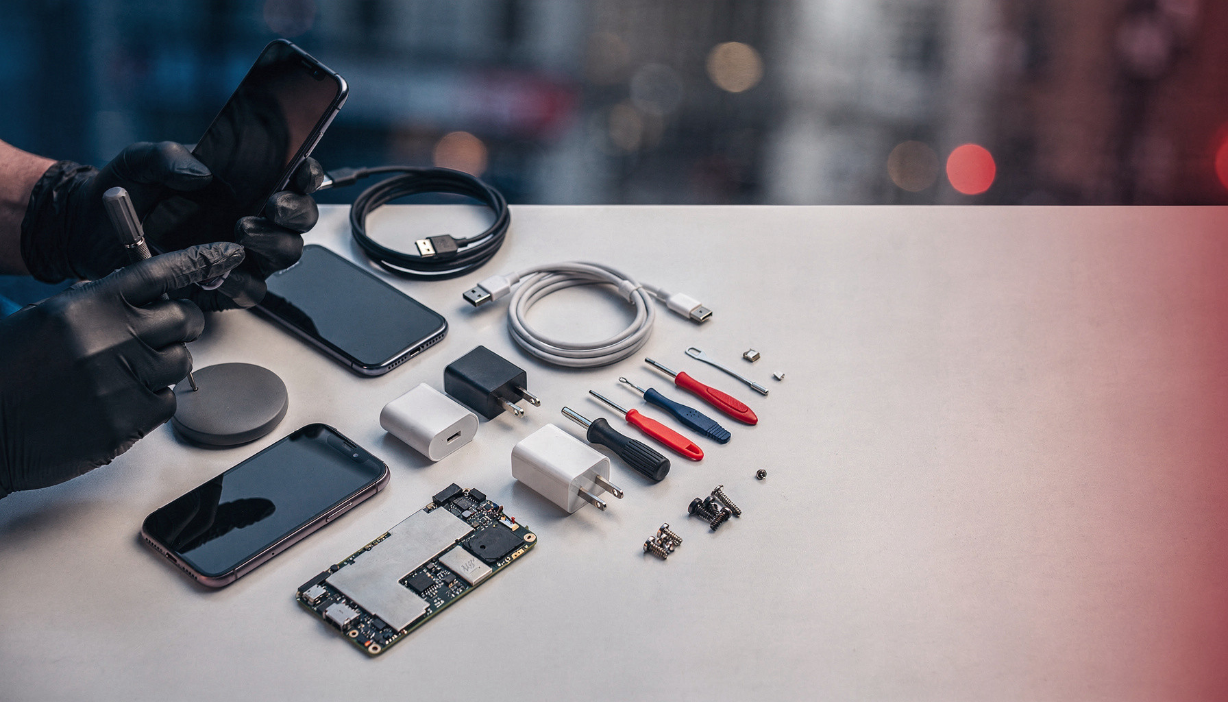 IT Care Center — mobile devices and parts e commerce website built with WebZum AI website creator