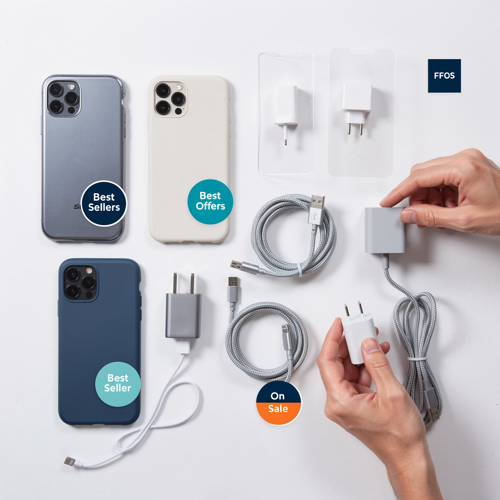 IT Care Center best-selling mobile phone accessories including chargers, cables, cases and screen protectors